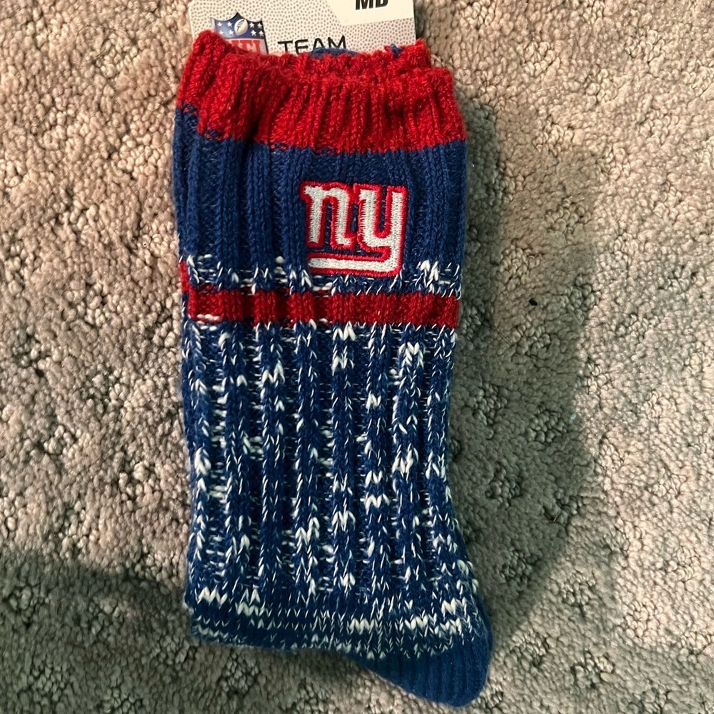 NFL Team Blue and Red Athletic Socks